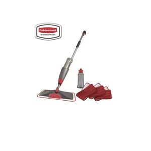Reveal Floor Spray Mop 14 In. Flat Mop with Microfiber Mop Head